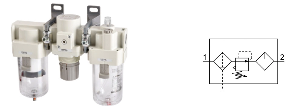 AC40 D FRL units symbol